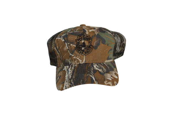 Vermont State Police Mossy Oak Camo Hat - Adjustable