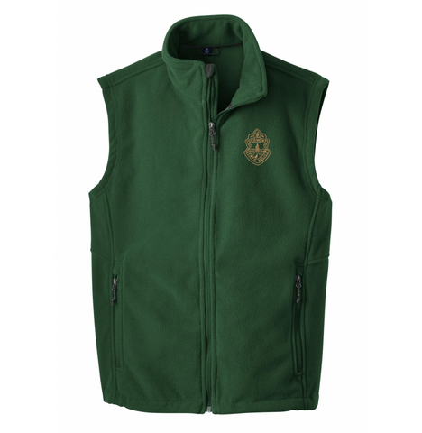 Vermont State Police Fleece Vest - Green