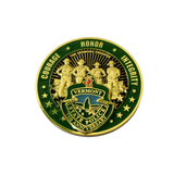 Vermont State Police 75th Anniversary Challenge Coin