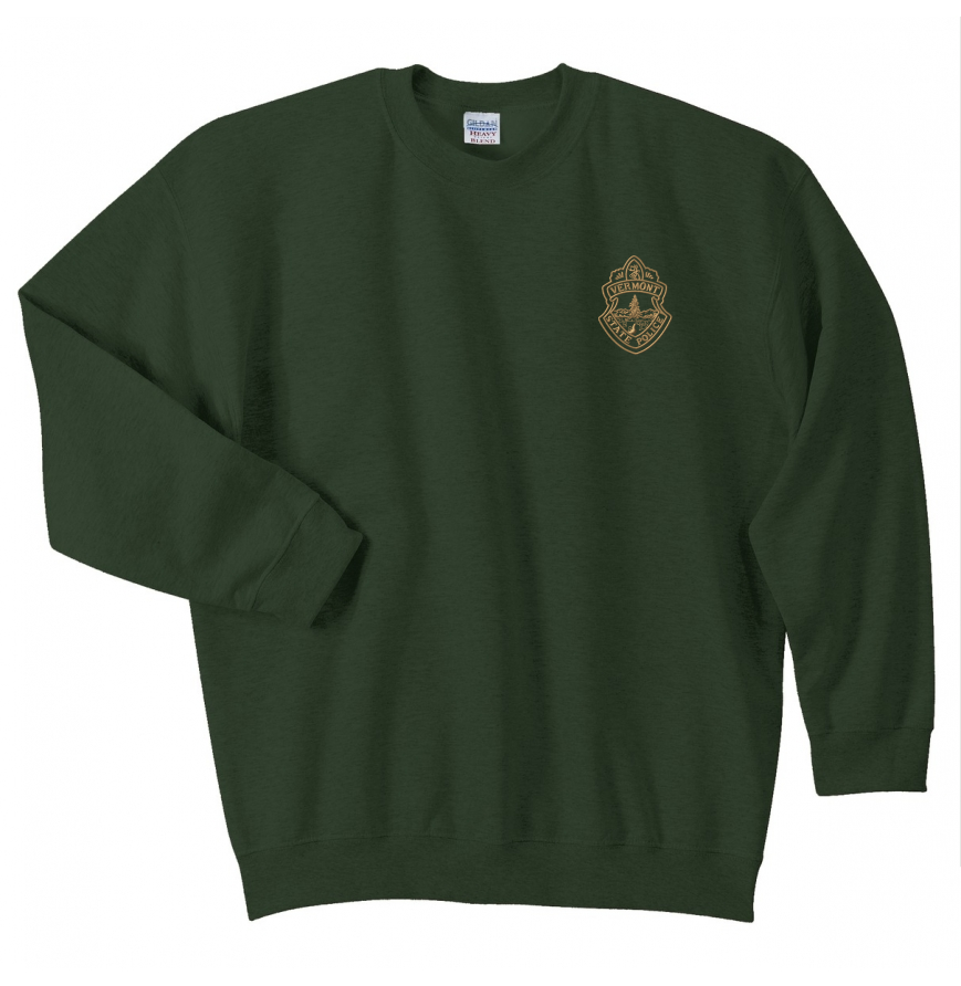 Vermont State Police Crewneck Sweatshirt Forest Green – Vermont