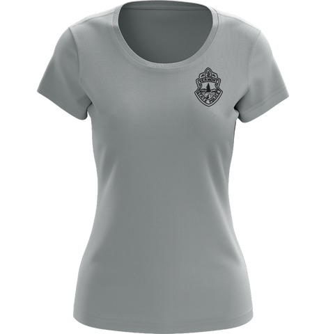 Ladies Vermont State Police Sport-Tek T-Shirt - Light Gray