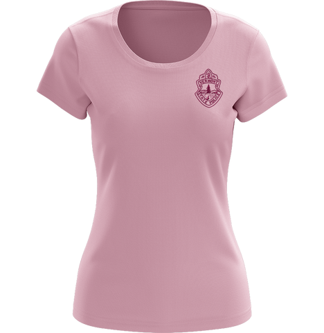 Ladies Vermont State Police Sport-Tek T-Shirt - Light Pink