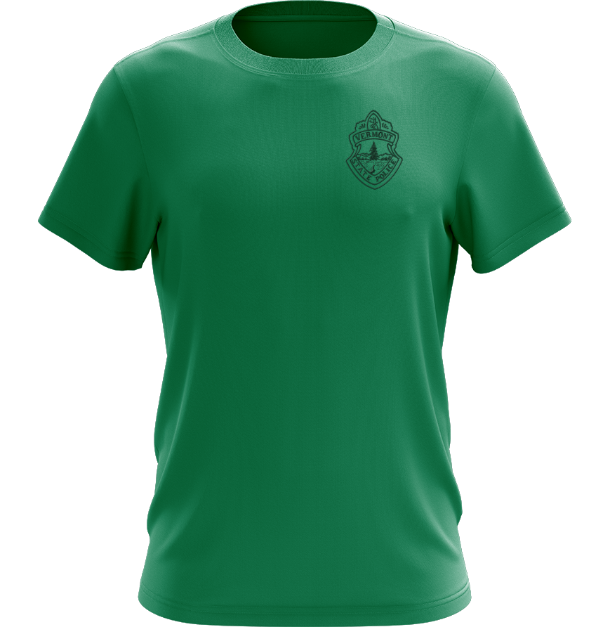Vermont State Police Sport-Tek T-Shirt - Kelly Green Vermont State Police Sport-Tek T-Shirt - Kelly Green