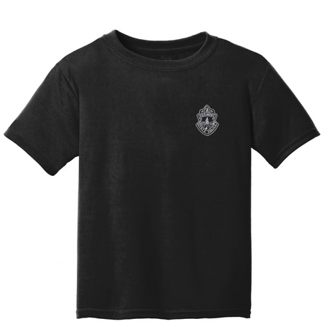 Kids Vermont State Police T-Shirt - Black