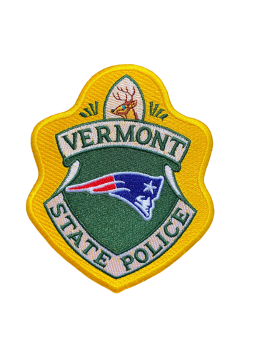 Vermont State Police Patriots Patch