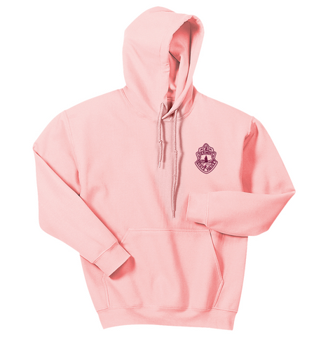 Vermont State Police Hooded Sweatshirt - Light Pink