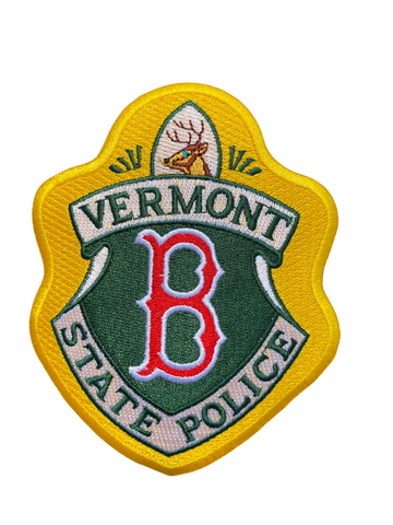 Vermont State Police Red Sox Patch