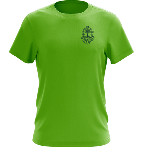 Vermont State Police Sport-Tek T-Shirt - Lime Green