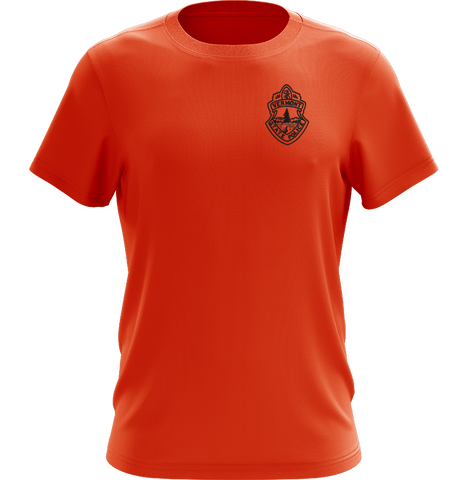 Vermont State Police Sport-Tek T-Shirt - Neon Orange