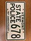 75th Anniversary VSP License Plate - 0-399