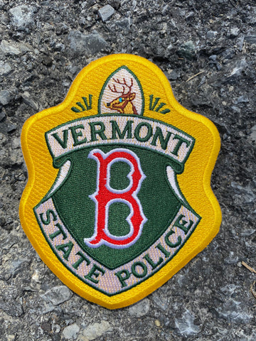 Vermont State Police Red Sox Patch