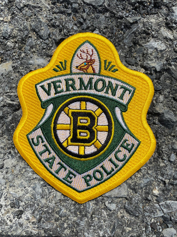Vermont State Police Bruins Patch