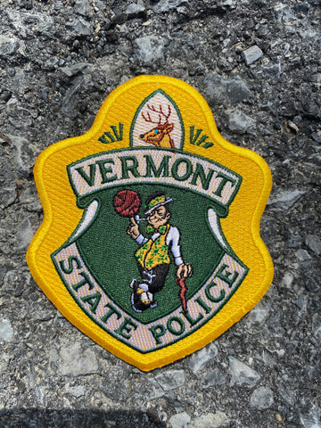Vermont State Police Celtics Patch